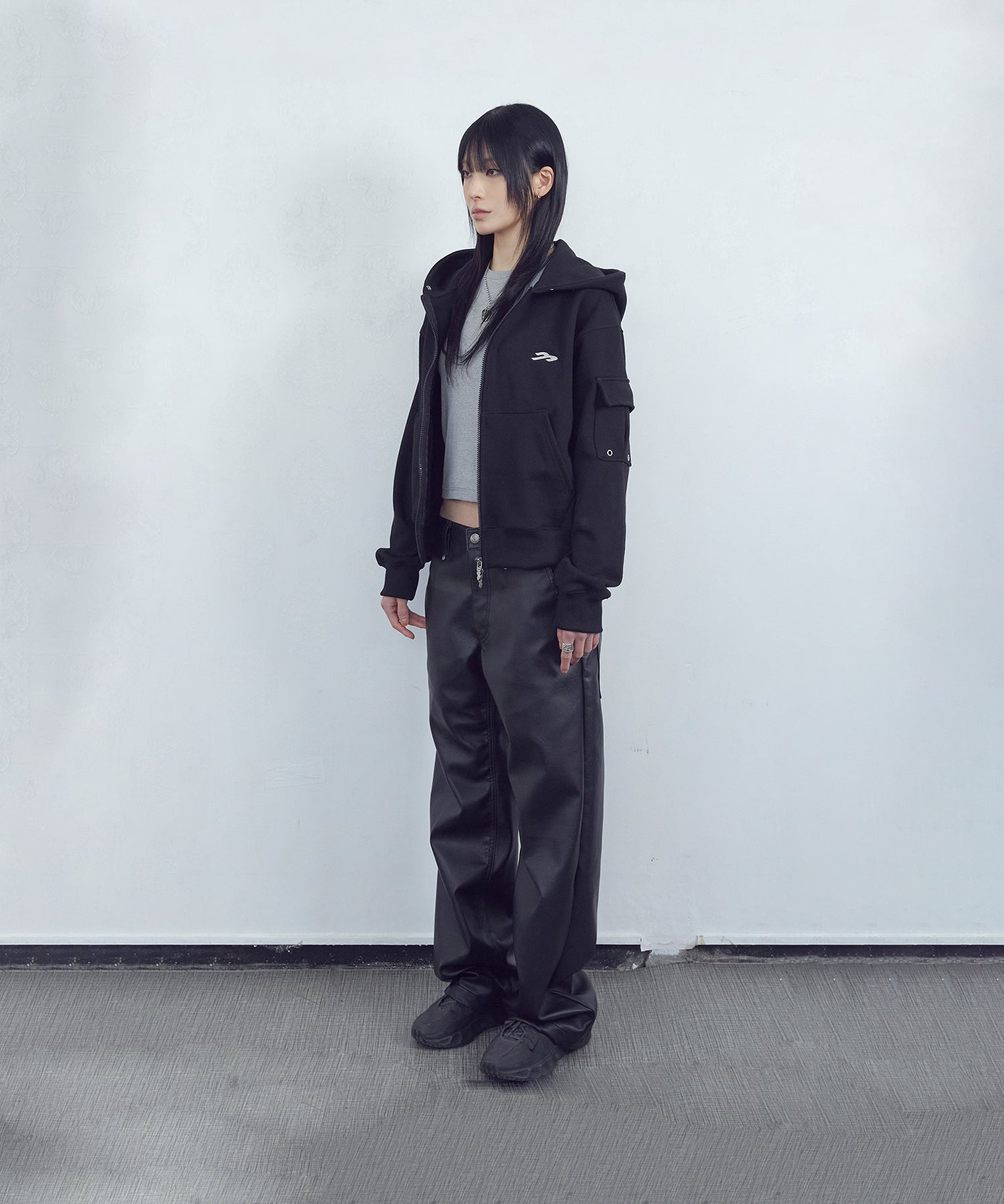 Tansanmagnesium Sullano X Tansan Side Pocket Hoodie Zip-Up