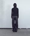 Tansanmagnesium Sullano x Tansan Eyelet Off-Neck Knit Zip-Up