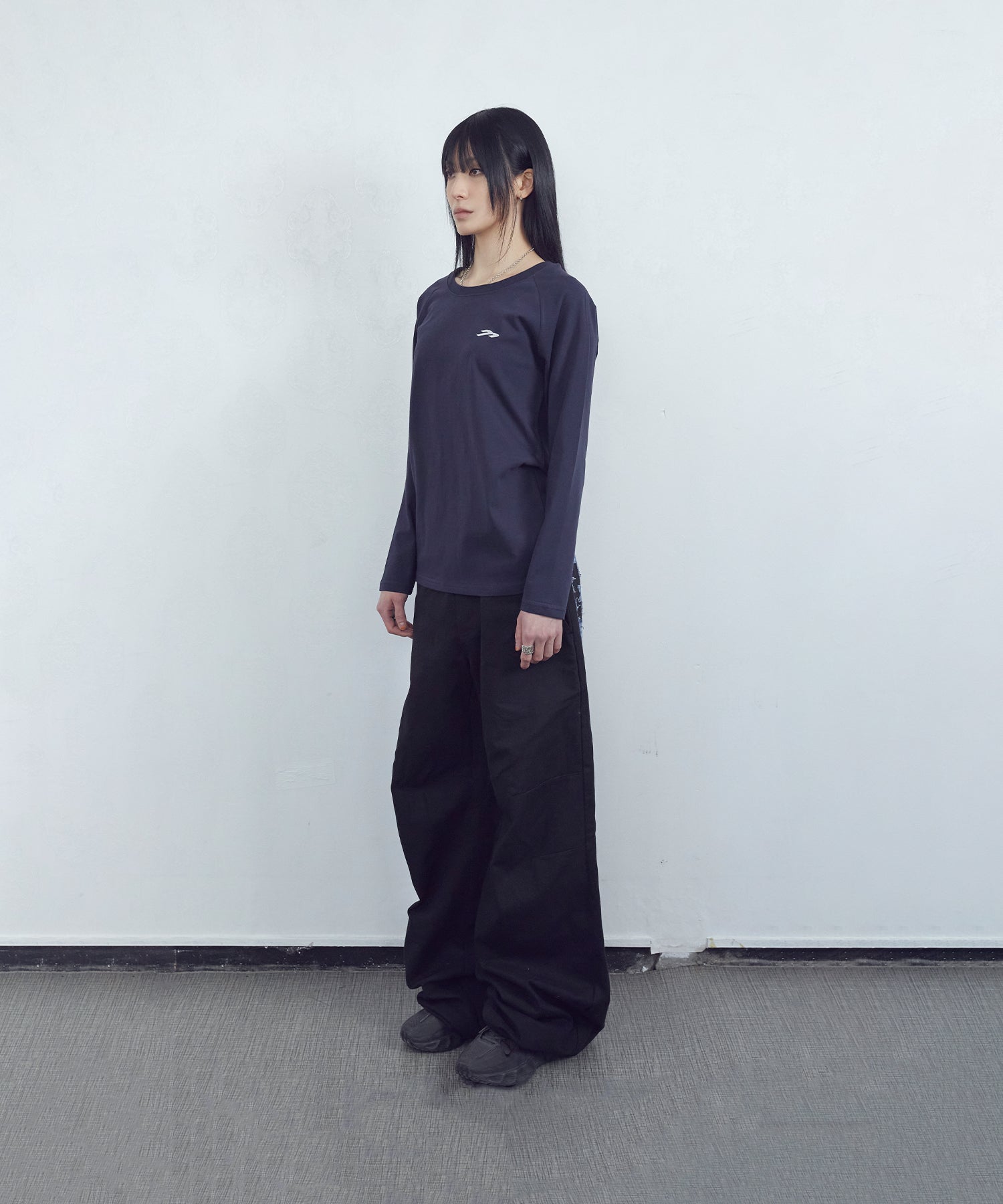 Tansanmagnesium Sulano X Tansan Nagrang Starring Long Sleeve (Navy)