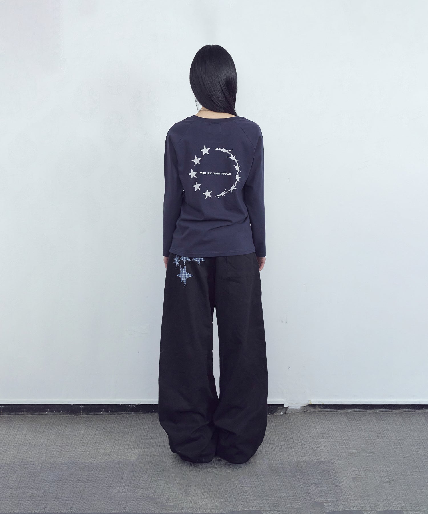Tansanmagnesium Sulano X Tansan Nagrang Starring Long Sleeve (Navy)