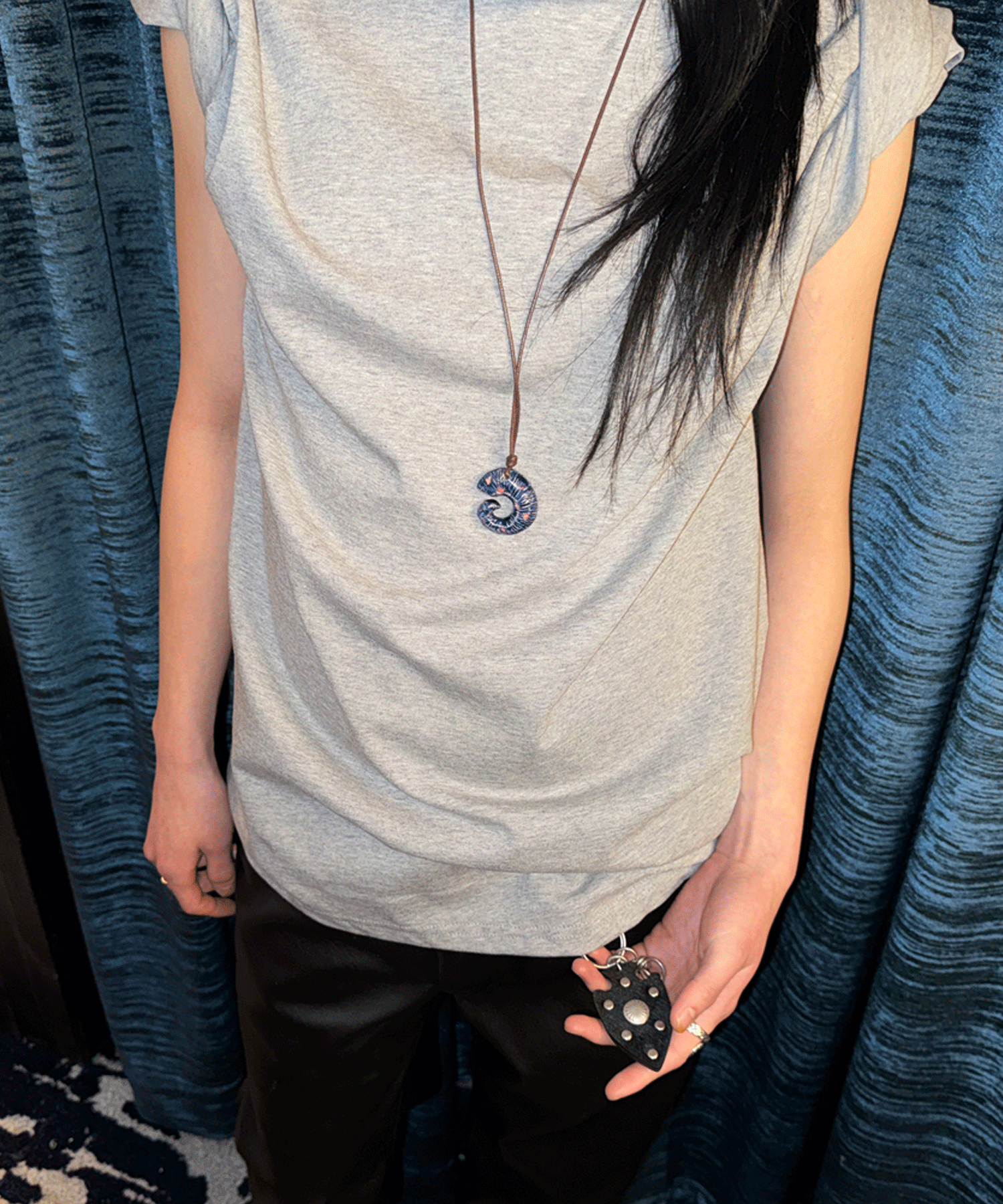 Tansanmagnesium Hon Pendant