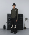 Tansanmagnesium (5/8 Pre-Order) Horseshoe Appliqué Pants (Black)