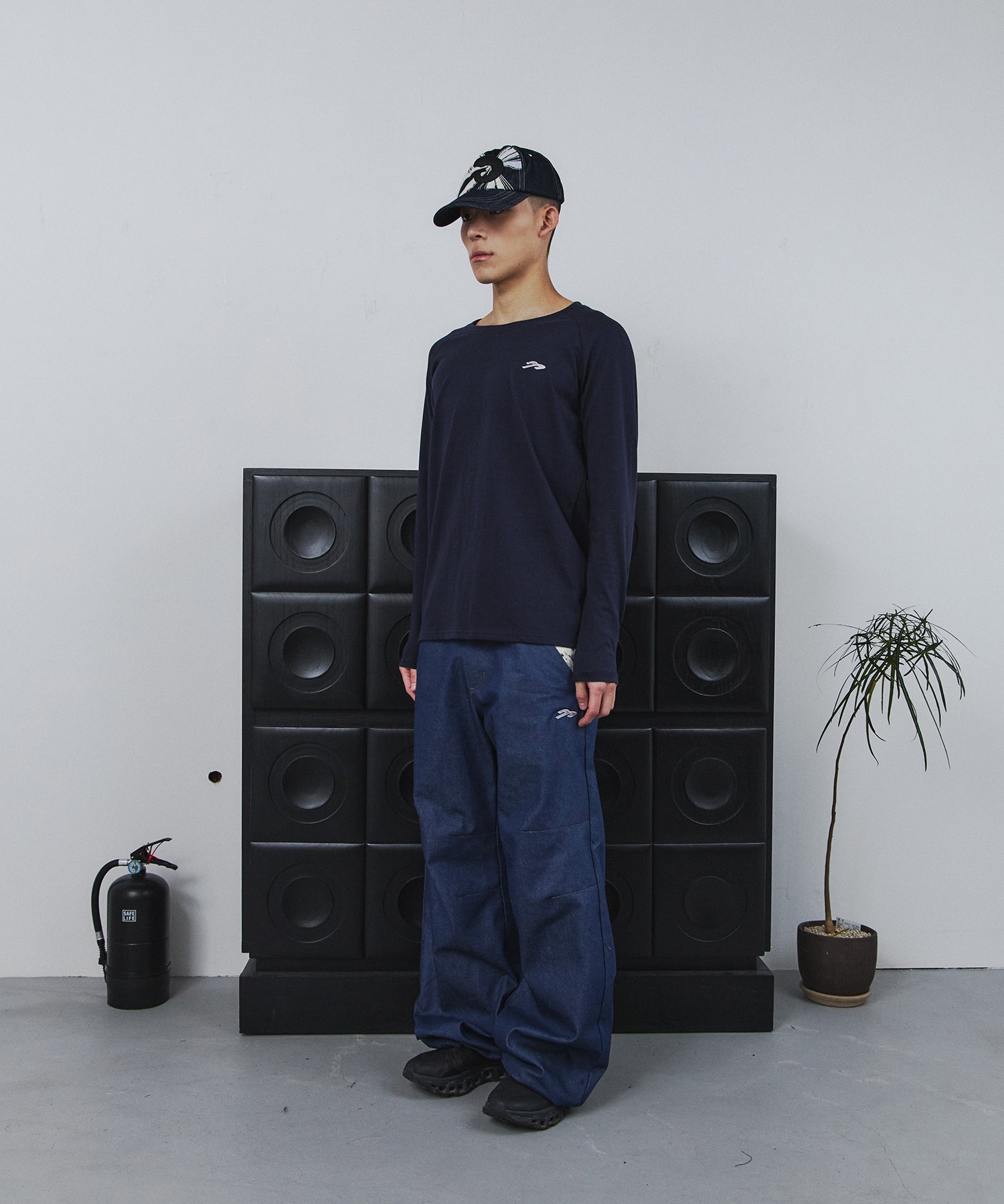 Tansanmagnesium Bone Long Sleeve (Navy)