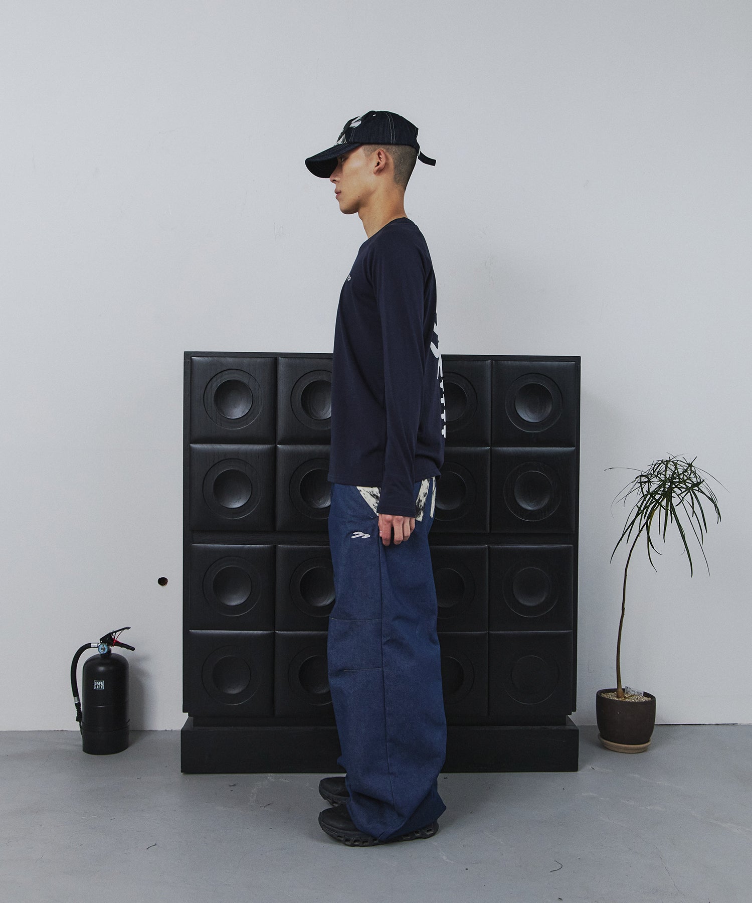 Tansanmagnesium Bone Long Sleeve (Navy)