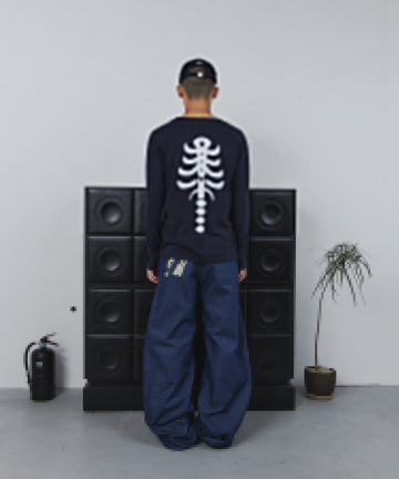 Tansanmagnesium Bone Long Sleeve (Navy)