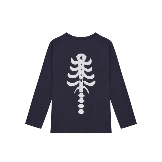 Tansanmagnesium Bone Long Sleeve (Navy)