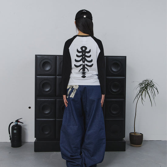 Tansanmagnesium (5/27 Pre-Order Delivery) Nagrang Bone Long Sleeve (White)