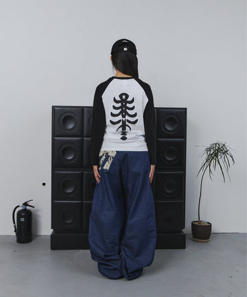 Tansanmagnesium (5/27 Pre-Order Delivery) Nagrang Bone Long Sleeve (White)