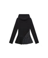 Tansanmagnesium Button Hood Layered One-Piece