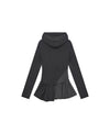 Tansanmagnesium Button Hood Layered One-Piece