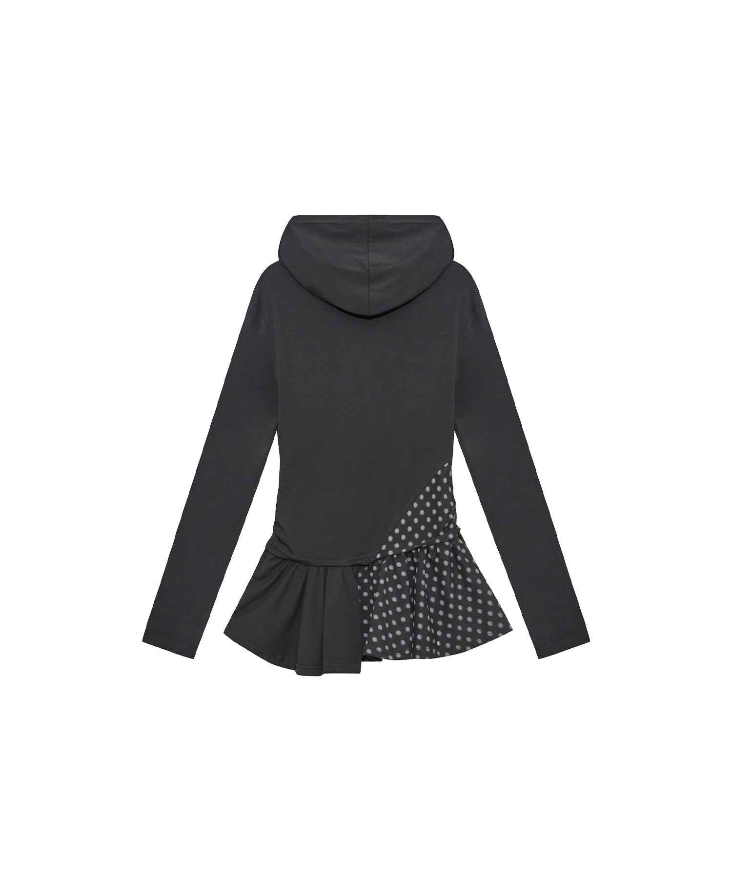Tansanmagnesium Button Hood Layered One-Piece