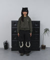 Tansanmagnesium Big Button Pony Hotfix Hoodie Zip-Up