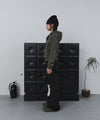 Tansanmagnesium Big Button Pony Hotfix Hoodie Zip-Up