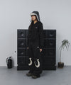Tansanmagnesium Big Button Pony Hotfix Hoodie Zip-Up