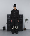 Tansanmagnesium Big Button Pony Hotfix Hoodie Zip-Up
