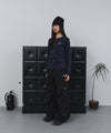 Tansanmagnesium Cross Appliqué Long Sleeve