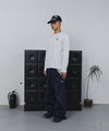 Tansanmagnesium Cross Appliqué Long Sleeve