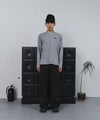 Tansanmagnesium Cross Appliqué Long Sleeve