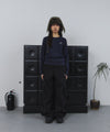 Tansanmagnesium Horse Rabbit Long Sleeve (Navy)
