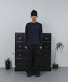 Tansanmagnesium Horse Rabbit Long Sleeve (Navy)