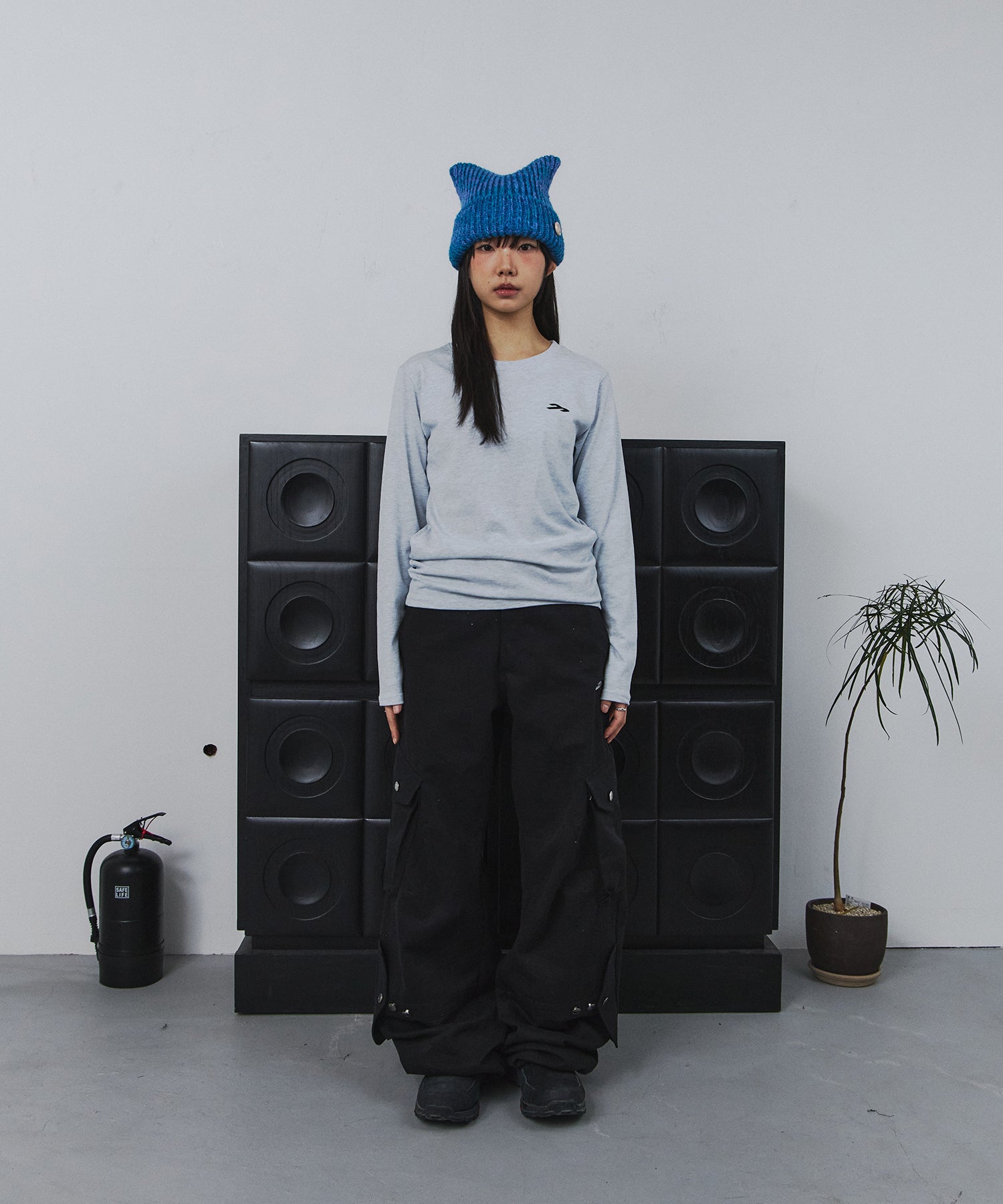 Tansanmagnesium Holse Rabbit Long Sleeve (Sky Blue)