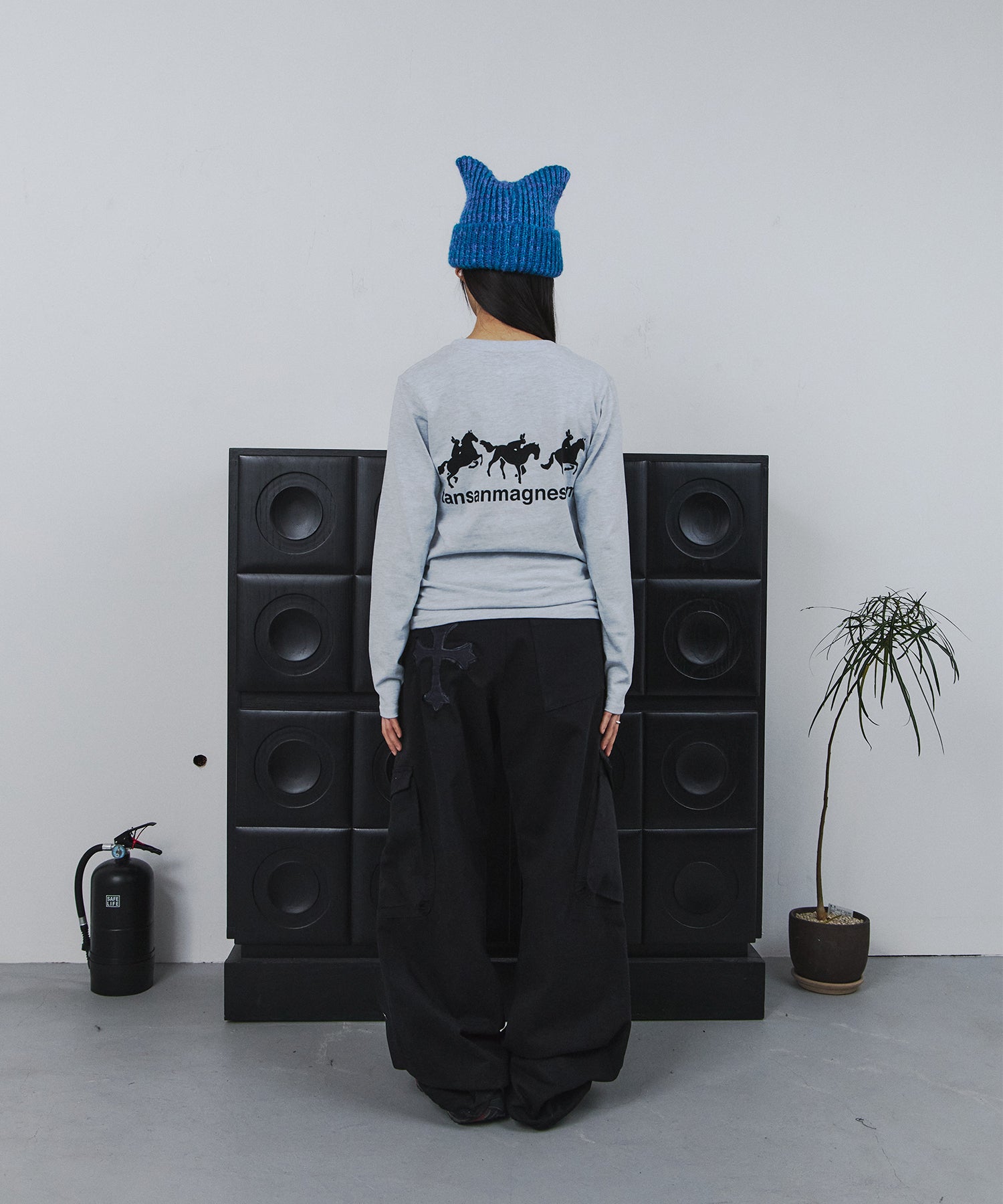 Tansanmagnesium Holse Rabbit Long Sleeve (Sky Blue)