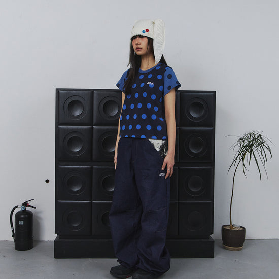 Tansanmagnesium Dot Pattern T-Shirt