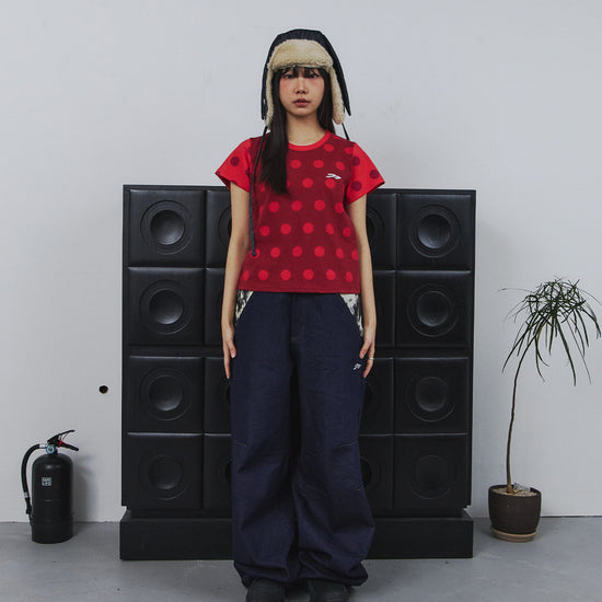 Tansanmagnesium Dot Pattern T-Shirt