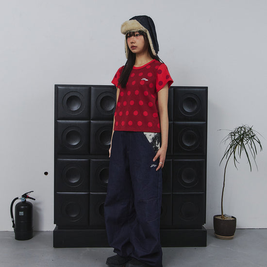 Tansanmagnesium Dot Pattern T-Shirt
