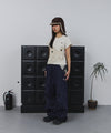 Tansanmagnesium (5/12 Pre-order Delivery) Rabbit Button T-Shirt (Ivory)