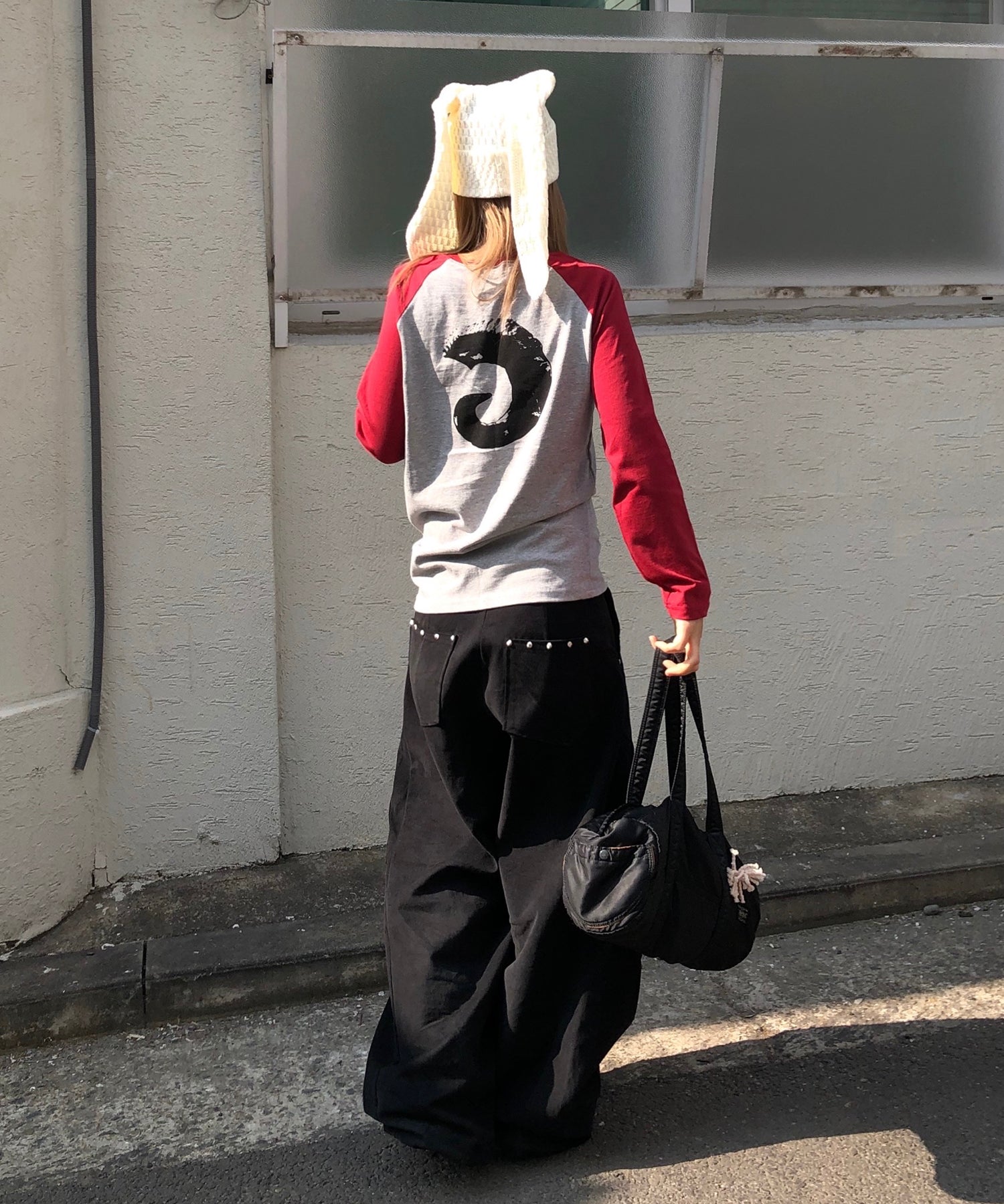 Tansanmagnesium (5/4 Pre-Order) Sullano x Tansanmagnesium Nagrang Horn Long Sleeve (Grey)