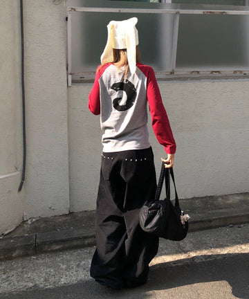 Tansanmagnesium (5/4 Pre-Order) Sullano x Tansanmagnesium Nagrang Horn Long Sleeve (Grey)
