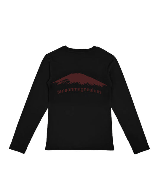 Tansanmagnesium (5/20 Pre-Order) Mountain Long Sleeve (Black/Red)