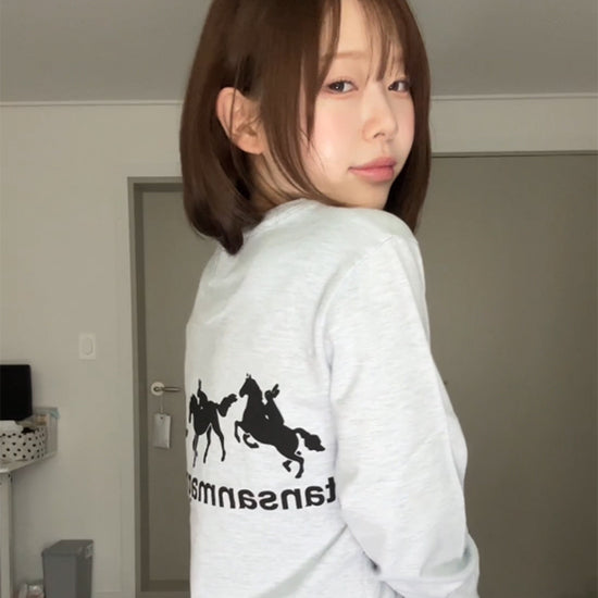 Tansanmagnesium Holse Rabbit Long Sleeve (Sky Blue)