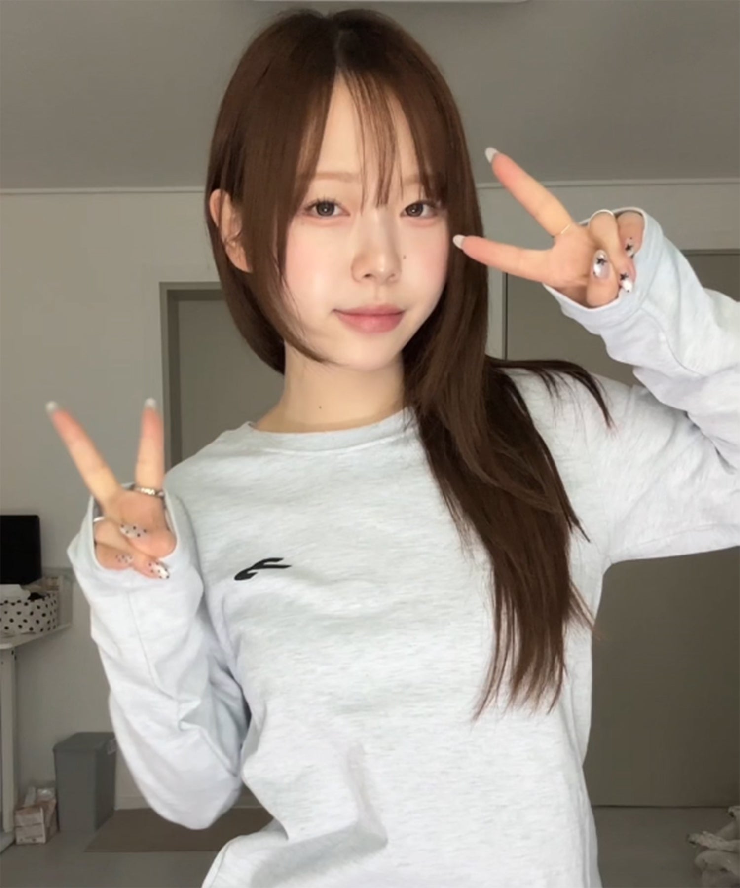 Tansanmagnesium Holse Rabbit Long Sleeve (Sky Blue)