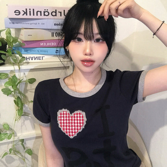 Tansanmagnesium Heart Ringer T-Shirt