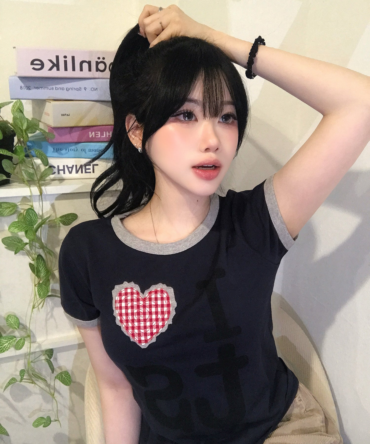 Tansanmagnesium Heart Ringer T-Shirt