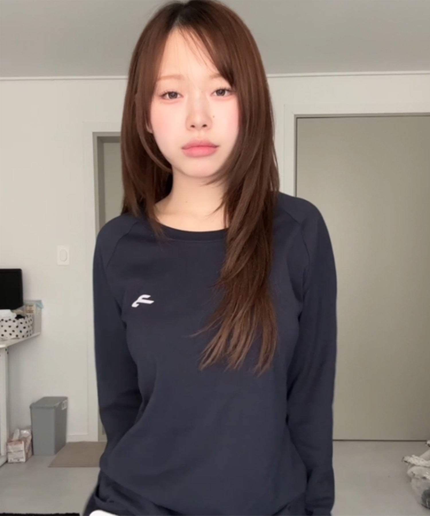 Tansanmagnesium Sulano X Tansan Nagrang Starring Long Sleeve (Navy)