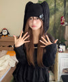 Tansanmagnesium Button Rabbit Beanie