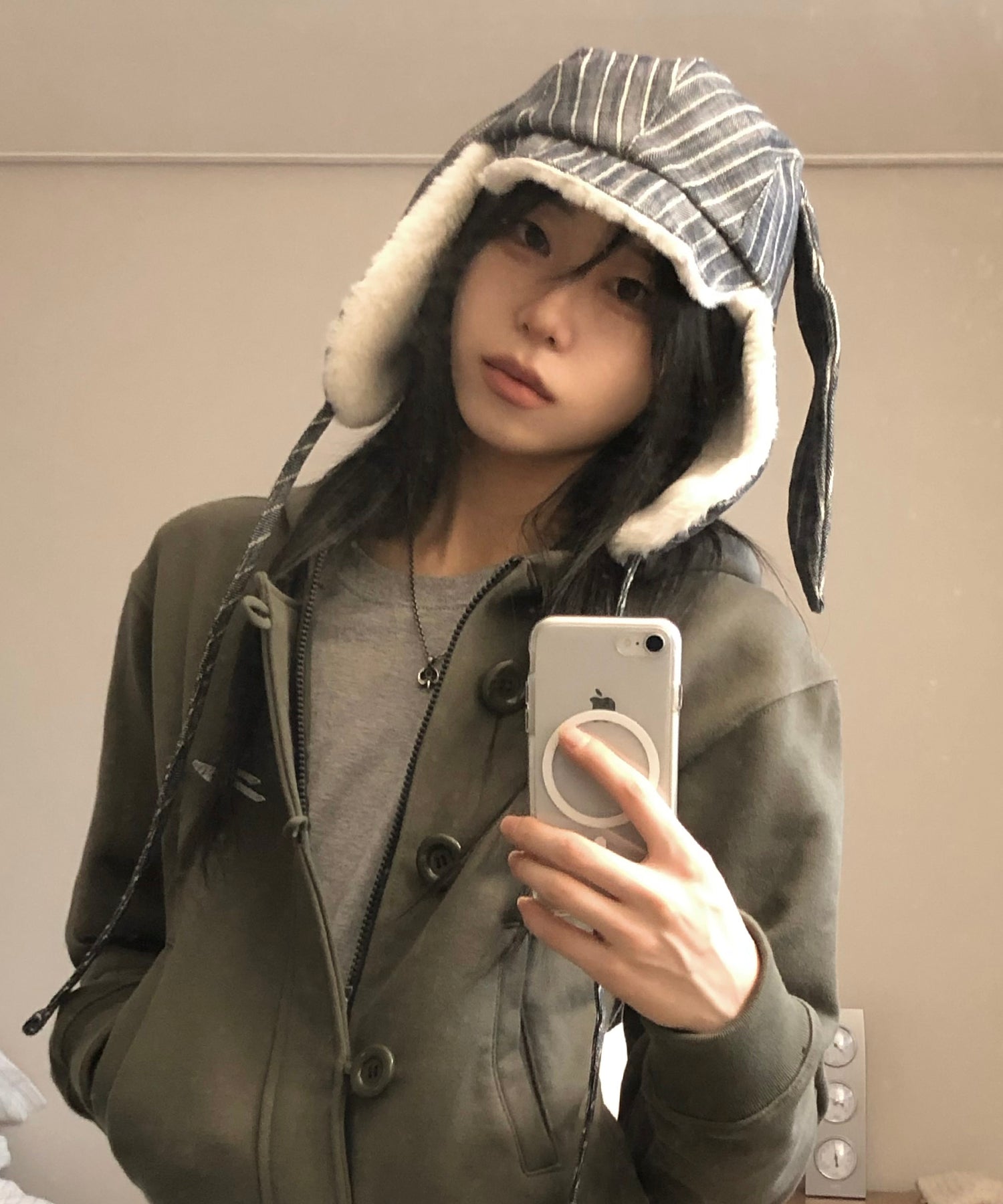 Tansanmagnesium Rabbit Trooper Hat