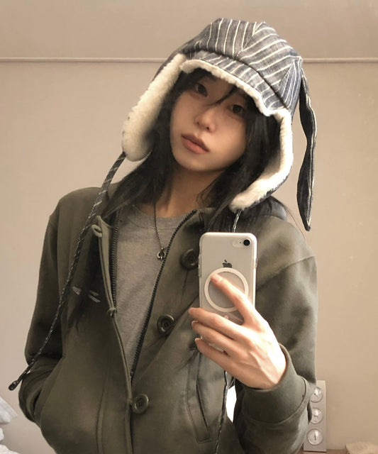 Tansanmagnesium Rabbit Trooper Hat