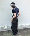Tansanmagnesium (5/12 Pre-Order) Rabbit Button T-Shirt (Navy)