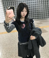 Tansanmagnesium Heart Ringer T-Shirt