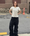 Tansanmagnesium Hon Appliqué T-Shirt