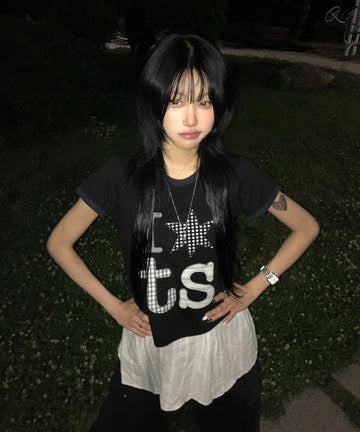 Tansanmagnesium (5/11 Pre-order Delivery) Ringer T-Shirt (Black)