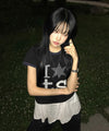 Tansanmagnesium (5/11 Pre-order Delivery) Ringer T-Shirt (Black)