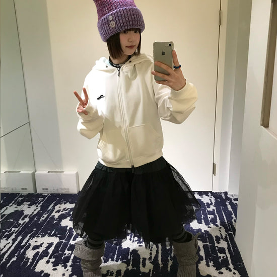 Tansanmagnesium Button Cat Beanie