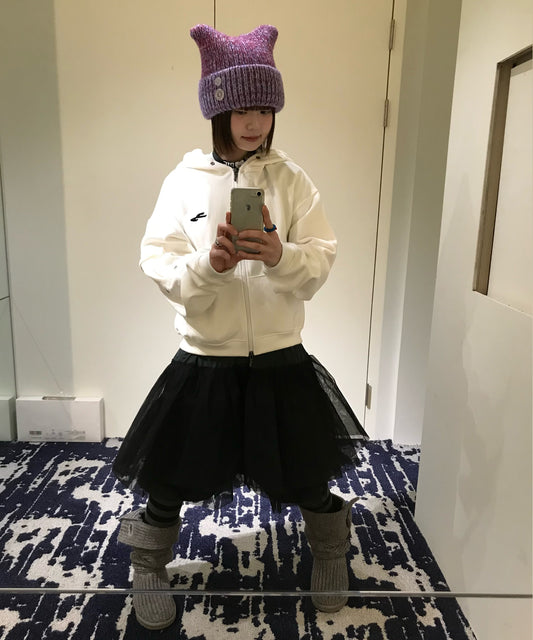 Tansanmagnesium Button Cat Beanie
