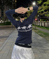 Tansanmagnesium Horse Rabbit Long Sleeve (Navy)