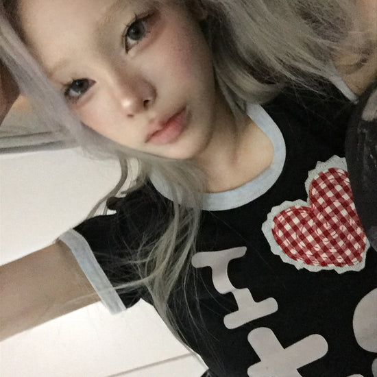 Tansanmagnesium Heart Ringer T-Shirt